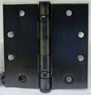 BB1279 4.5 x 4.5 SQ Hinge, Ball Bearing, US19 - Flat Black