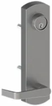 45CE Exit Trim Cylinder Escutcheon Withnell Lever No Core US26D - Satin Chrome