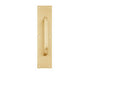 36N 4 x 16 Pull Plate Square Corner 30S x 6N US3 - Bright Brass