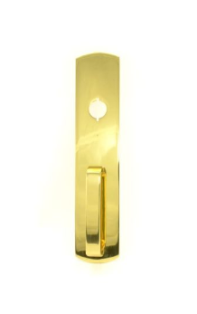 990NLM26 Night Latch Pull Trim for 98 / 99 Mortise; Bright Chrome Finish