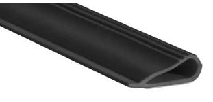 726S 20' Press-On Weatherstripping / Smoke Seal Gasket - Charcoal ( 052217 )