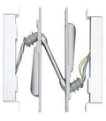 EPT1028 Electric Power Transfer with Ten 24 Gauge Wires; Lacquer Sprayed Aluminum Finish