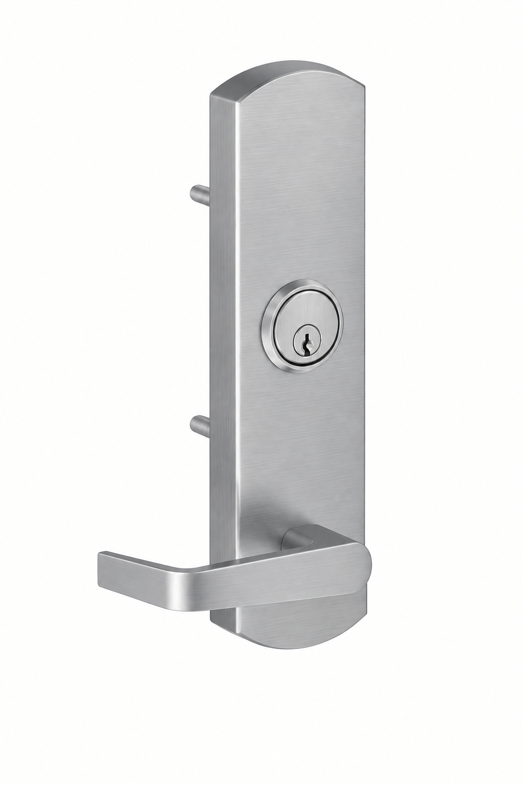 45NL Exit Device Trim Night Latch Withnell Lever Schlage C-Keyway KD 1-3/8 Door US26D - Satin Chrome