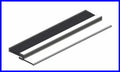 802S 48" Nylon Brush Sweep w/ SS TEK Screws - Mill Finish