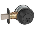 3215 Deadbolt X Thurmturn Schlage 6-Pin C-Keyway KD US19 - Flat Black
