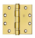 BB1279 4.5 X 4.5 SQ Hinge, Ball Bearing, US3 - Bright Brass NRP