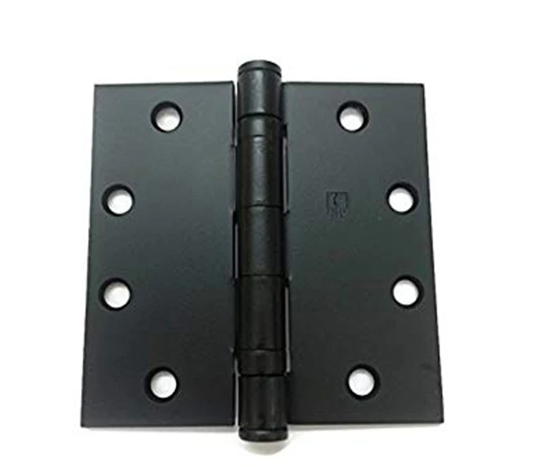BB1279 4.5 x 4.5 SQ Hinge, Ball Bearing, US19 - Flat Black NRP