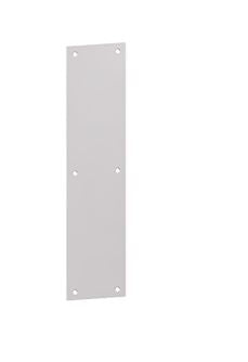 30S 4 X 16 X .050 Push Plate US28 - Aluminum Painted