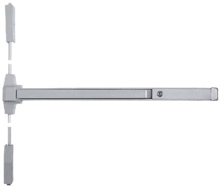 4701 Surface Vertical Rod Exit Device Std Duty 3/0 7/0 ALM - Satin Aluminum