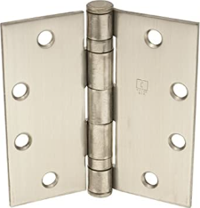 BB1191 4.5 X 4.5 SQ Hinge, Ball Bearing, US32D - Satin Stainless