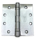 BB1279 4.5 X 4.5 SQ Hinge, Ball Bearing, US26D - Satin Chrome