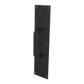 36N 4 x 16 Pull Plate Square Corner 30S x 6N US19 - Flat Black
