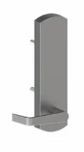 45BE Exit Trim Blank Escutcheon Withnell Lever US26D - Satin Chrome
