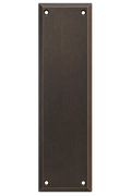 A30S 4 x 16 HD Beveled Push Plate Square US10B - Oil Rubbed Bronze