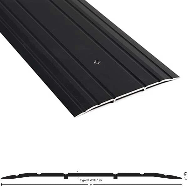 Handicap Threshold 6/0 7" X 1/4" Dark Bronze 72" Pre-Drilled