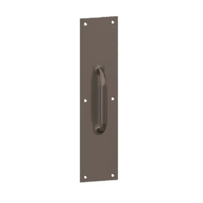 36N 4 x 16 Pull Plate Square Corner 30S x 6N US10B - Oil Rubbed Bronze