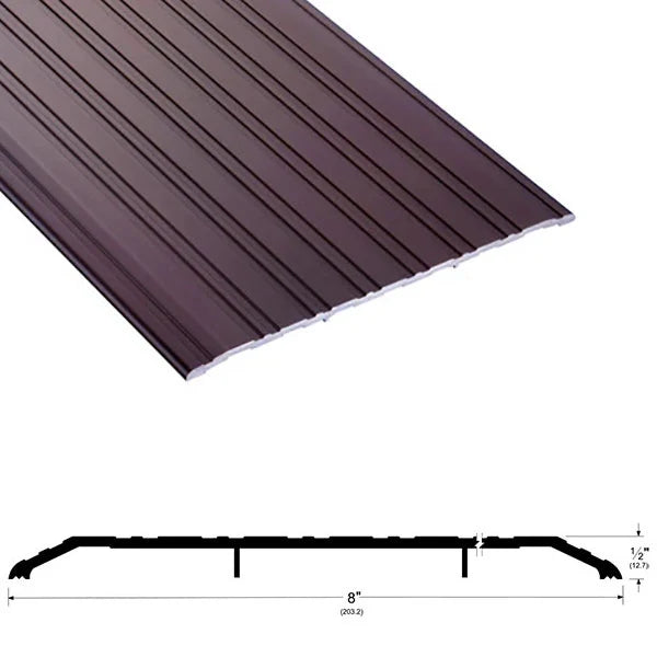 Handicap Threshold 8/0 8" X 1/2"Dark Bronze 96" Pre-Drilled