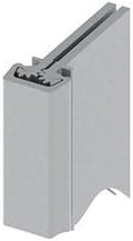 780-112HDFFUL 79" Roton Continuous Hinge, Lead Lined, Heavy Duty, CLR - Satin Aluminum