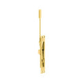 282D 12" Square Security Extension Flush Bolt US3 - Bright Brass